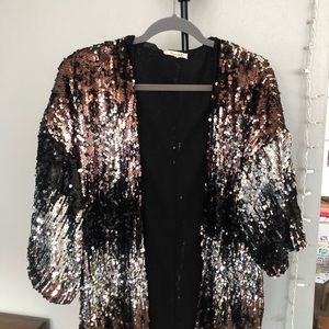 Honey Belle Sequin Cardigan